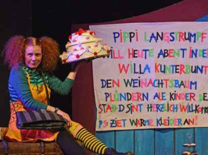 Pl&uuml;ndert am 19. November in Norden ihren Weihnachtsbaum: Pippi Langstrumpf.