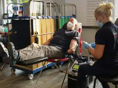 Am 16. November kann in Jaderberg wieder Blut gespendet werden.