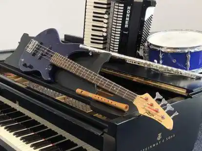 Viel Auswahl: Bei den Kursen der Kreismusikschule sollte f&uuml;r fast jeden Geschmack ein Instrument dabei sein.