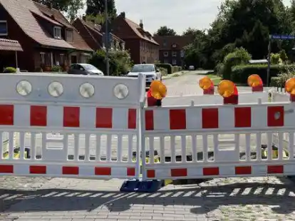 Kein Durchkommen mehr (Symbolbild): Die Alma-Rogge-Stra&szlig;e wird ab Montag aufgrund der Arbeiten an der neuen Ampel gesperrt.