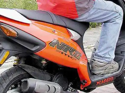 Mit einem Kleinkraftrad war ein Jugendlicher zu schnell in Garrel unterwegs.