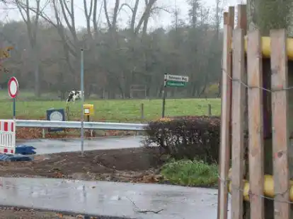 In Hockensberg: Der Rahmanns Weg wird zur Einbahnstra&szlig;e.