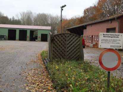Sollen erneuert werden: Die Betriebsst&auml;tten des Bauhofes in der Gemeinde Saterland.