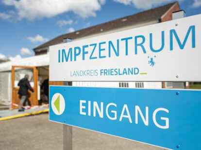 Das Impfzentrum Friesland in Roffhausen
