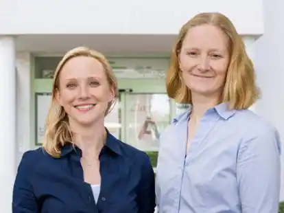 Die Fach&auml;rztinnen f&uuml;r Neurologie, Rima Desiukeviciene (links) und Dr. Janina Grimsel, verst&auml;rken das Medizinische Versorgungszentrum am Cloppenburger St.-Josefs-Hospital.