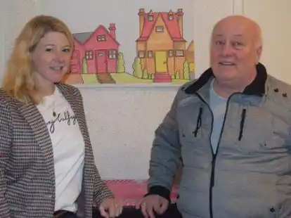 Berichten &uuml;ber die Corona-Zeit im Kinderhaus Sedelsberg: Rabea Sievers und Detlef Franke