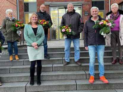 Verabschiedung der Ortsvorsteher in Pewsum.