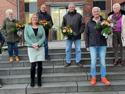 Verabschiedung der Ortsvorsteher in Pewsum.