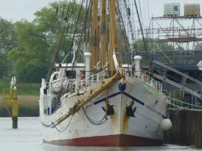 Das Segelschiff &bdquo;Gro&szlig;herzogin Elisabeth&ldquo; muss nun in die Werft.