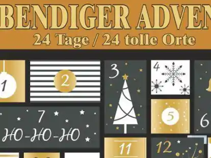 In Elsfleth &ouml;ffnen sich in den kommenden Wochen bis Heiligabend an besonderen Orten die T&uuml;rchen.