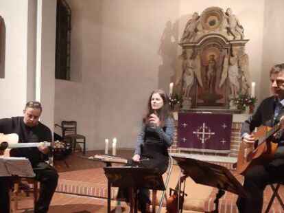 Die Gruppe SoRo begeisterte das Publikum in der Holler Kirche.