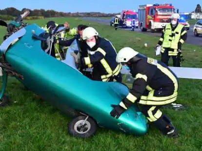 Die k&uuml;rzliche Bruchlandung eines Tragschraubers auf dem Flugplatz Ganderkesee (Bild) hat unter NWZ-Lesern die Diskussion um die Sicherheit des Airfields angesto&szlig;en.