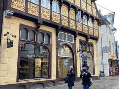 Seit 2018 war hier die Stadtb&auml;ckerei-Filiale, nun wurde der Vertrag im Degode-Haus nicht verl&auml;ngert.