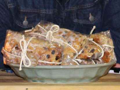 Auch Stollen gibt es im Caf&eacute; Kluntje. Bild: Andreas Unterberg