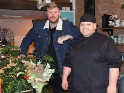 Zwei starke Typen: Inhaber Wilke Zierden (links) und Koch Kevin Behrens