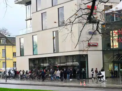 Der Impfpunkt in Oldenburg am Mittwoch