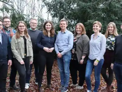 Das ist der Landesvorstand der Nieders&auml;chsischen Landjugend (von links): Luka Backhus, Hannes Wilhelms, Neele Rowold, Nico Burfeind, Erja S&ouml;hl, Hendrik Grafelmann, Ina Steveker, Jana Messerschmidt, Luise Brinkmann und Martin Grubert