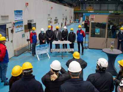 Startschuss f&uuml;r den Bau der Silver Nova.