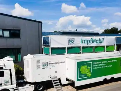 Das Impfmobil der Innovativen Hochschule Jade-Oldenburg (IHJO) soll in K&uuml;rze im Landkreis Oldenburg zum Einsatz kommen.