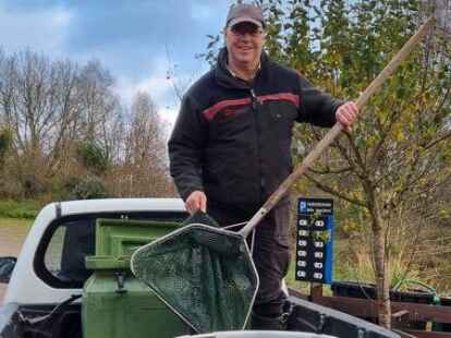 Friedrich von Heydebrand setzte die Aale in der Lethe aus.