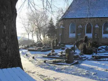 Die Kapelle in Vreschen-Bokel: Hier findet am dritten Advent wieder ein Gottesdienst statt.