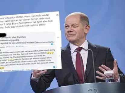 Der neue Bundeskanzler Olaf Scholz hat einige gro&szlig;e Themen zu bearbeiten.