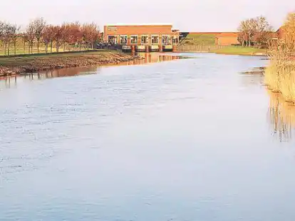 Das Sch&ouml;pfwerk Wapelersiel in Jade