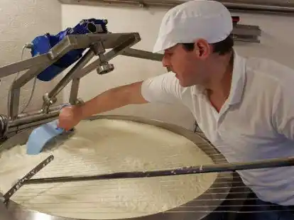 Martin May wei&szlig;, worauf es bei der K&auml;seherstellung ankommt.