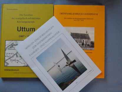 Die Ortssippenb&uuml;cher sind eine wichtige Quelle f&uuml;r Familienforscher. Bild: Fischer