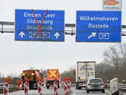 Saniert wurde zuletzt die A 293 zwischen Nordkreuz und Etzhorn.