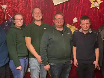 Den neuen Vorstand der LIG Nord (von rechts) Andy Ostendorf, Timo H&uuml;lstede, Tobias Bruncken, Nils Hansing, Mareike Nuss und Sandra Nuss. Nicht auf dem Bild ist Johanna von H&auml;fen.