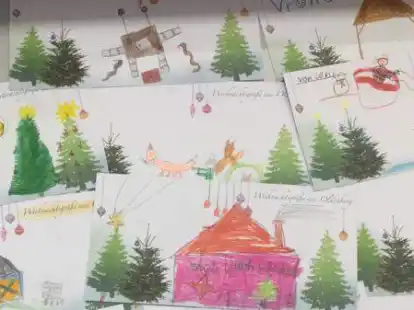 Die Kinder der Grundschule Dietrichsfeld haben sich k&uuml;nstlerisch ausgetobt.