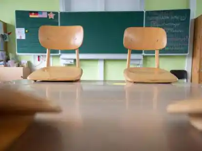 Ein leeres Klassenzimmer: Solche Bilder wird es in der kommenden Woche im Ammerland wohl nicht geben. Dennoch nutzen viele Sch&uuml;ler das Angebot, vor Weihnachten drei Tage fr&uuml;her zu Hause zu bleiben.
