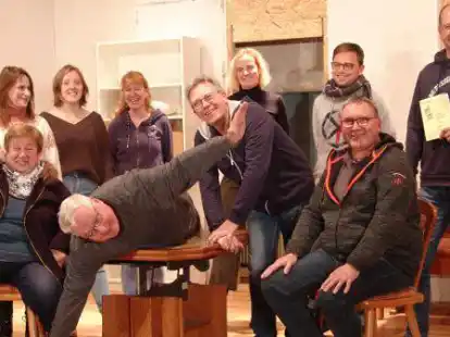 Die Waddenser Theaterleute lassen sich von Corona nicht unterkriegen, sondern proben weiter eifrig.