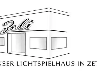 F&uuml;r das Zeteler Lichtspielhaus an der Hauptstra&szlig;e will der Kino-Verein einen neuen Vorhang anschaffen.