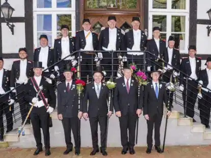 Hoffen wie 2019 auf einen Rockappell vor dem Amtshof: die Harpstedter B&uuml;rgersch&uuml;tzen