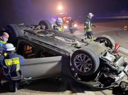 Unfall A29 Foto: Timo Neuhaus