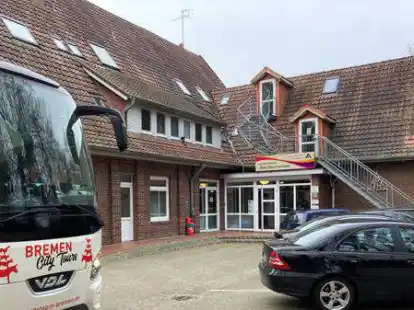 Ankunft in Bad Zwischenahn: Die Jugendherberge wird zeitweise zur Fl&uuml;chtlingsunterkunft. Hier sollen bis zu 120 Menschen bis Ende Februar 2022 untergebracht werden.