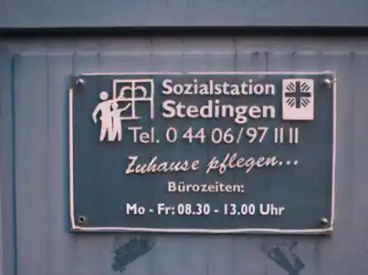 Die Sozialstation Stedingen in Berne wurde geschlossen.