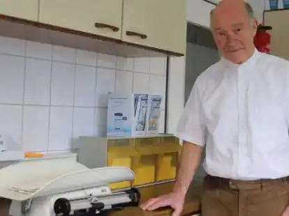 48 Jahre hat Dr. Gustav Marsmann als Kinderarzt gearbeitet.