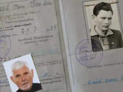 Das ist der alte F&uuml;hrerschein von Erich van Westen.