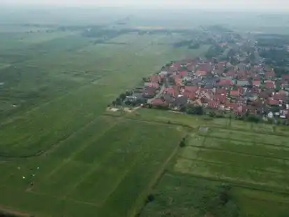 Im Visier der Umweltsch&uuml;tzer: das Gel&auml;nde am Larrelter Tief, das als Baugebiet Conrebbersweg-West geplant ist.