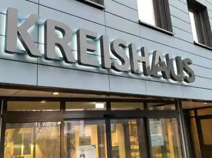 Das Kreishaus des Landkreises Wesermarsch in Brake