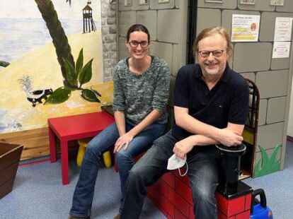 Tilman Kaethner ist froh, Natalie Klingberg als neue Kollegin an seiner Seite zu haben.