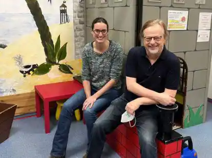 Tilman Kaethner ist froh, Natalie Klingberg als neue Kollegin an seiner Seite zu haben.