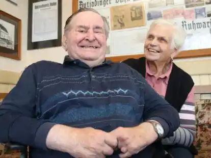 Diesem Paar sind viele Menschen dankbar: Wilfriede und Gerold Bliefernich betrieben die Ruhwarder Bahnhofsgastst&auml;tte. Im April vergangenen Jahres feierten sie Diamantene Hochzeit.