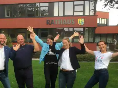 Neu im Sander Gemeinderat: Die W&auml;hlergruppe &bdquo;B&uuml;rger f&uuml;r Sande&ldquo;, die aus der Initiative &bdquo;Rettet das Sander W&auml;ldchen&ldquo; hervorgegangen ist.