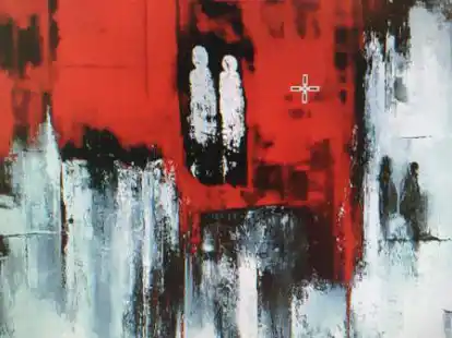 Abstrakte Malerei: Darauf hat sich die K&uuml;nstlerin Susanne I. Springer spezialisiert. Eine Auswahl ihrer Arbeiten ist ab diesem Wochenende in der Augustfehner Eisenh&uuml;tte zu sehen.