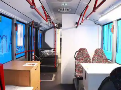 Startbereit: Im Impfmobil des Landkreises Ammerland werden n&auml;chste Corona-Impfungen an verschiedenen Orten im Landkreis angeboten.