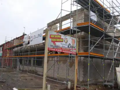 Die ehemalige Tanzschule Pidoll an der Hauptstra&szlig;e in Str&uuml;cklingen wird zurzeit umgebaut.